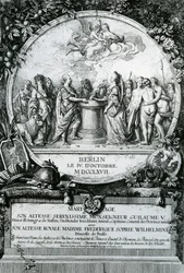 The Marriage of Princess Frederica of Prussia to William V, Prince of Orange, 1767